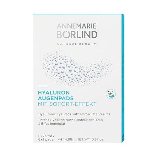 ANNEMARIE BÖRLIND Hyaluron Augenpads in Durchsichtig