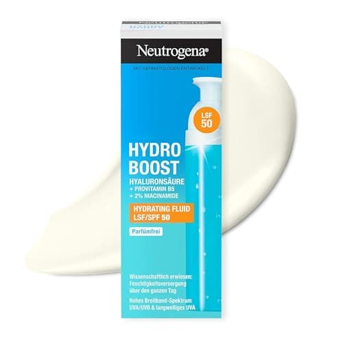 Neutrogena Hydro Boost Aqua Fluid Gesichtpflege LSF 50 in Weiß